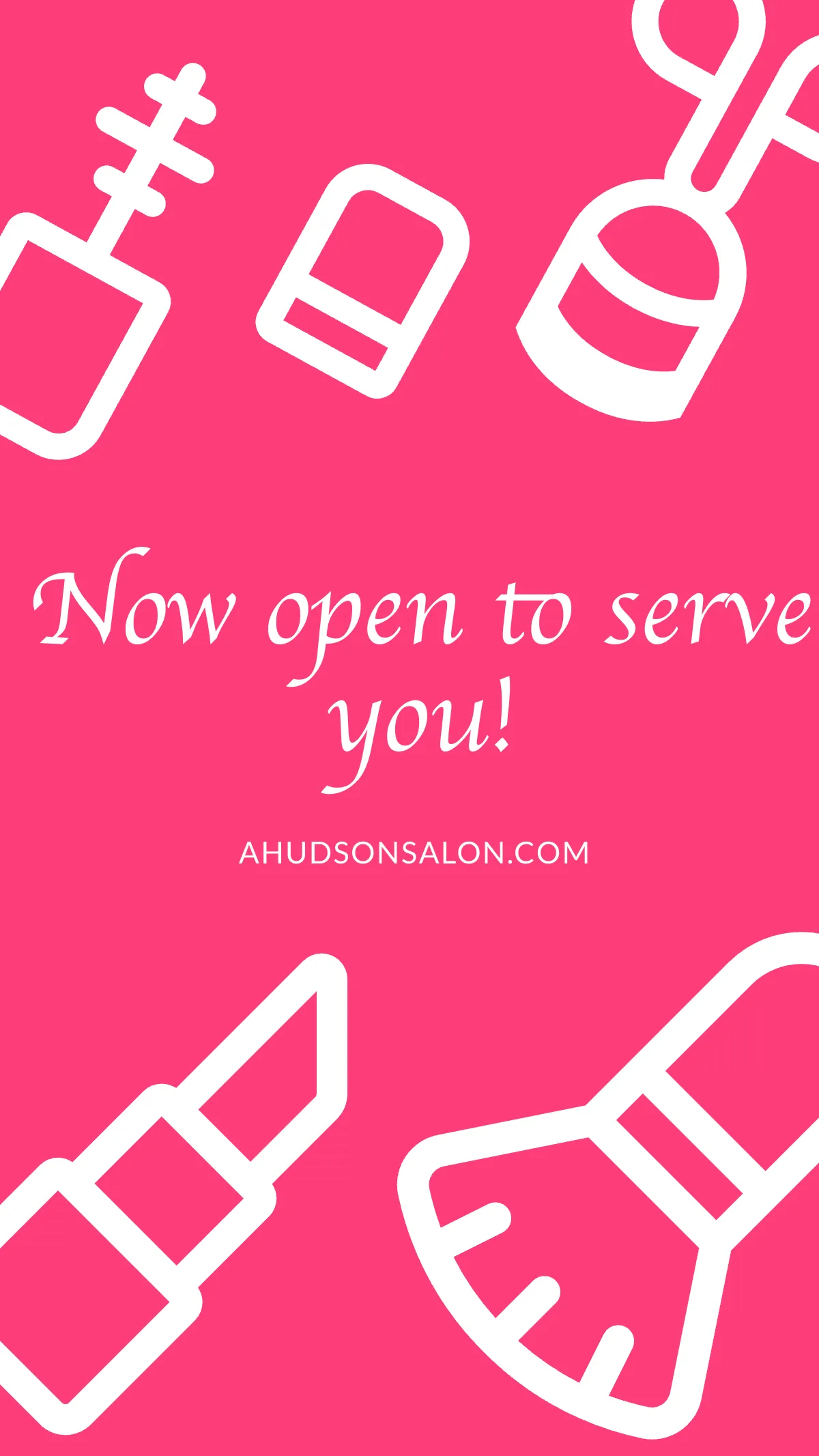 Free Beauty And Hair Salon Instagram Story Template to Edit Online