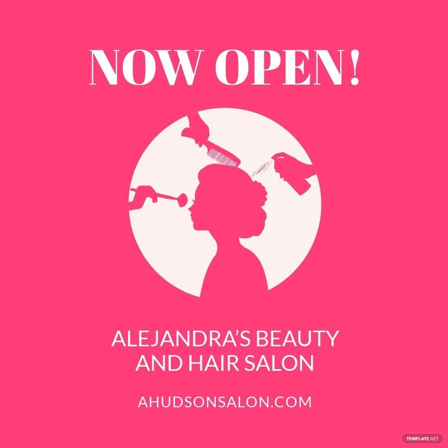 Beauty Salon Instagram Post Templates - Design, Free, Download |  