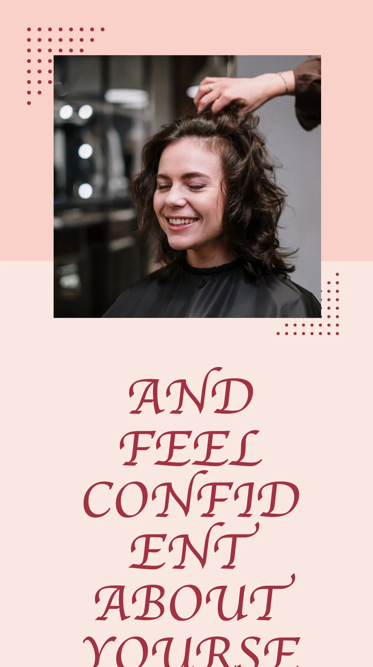 Free Simple Beauty Salon Instagram Story Template to Edit Online