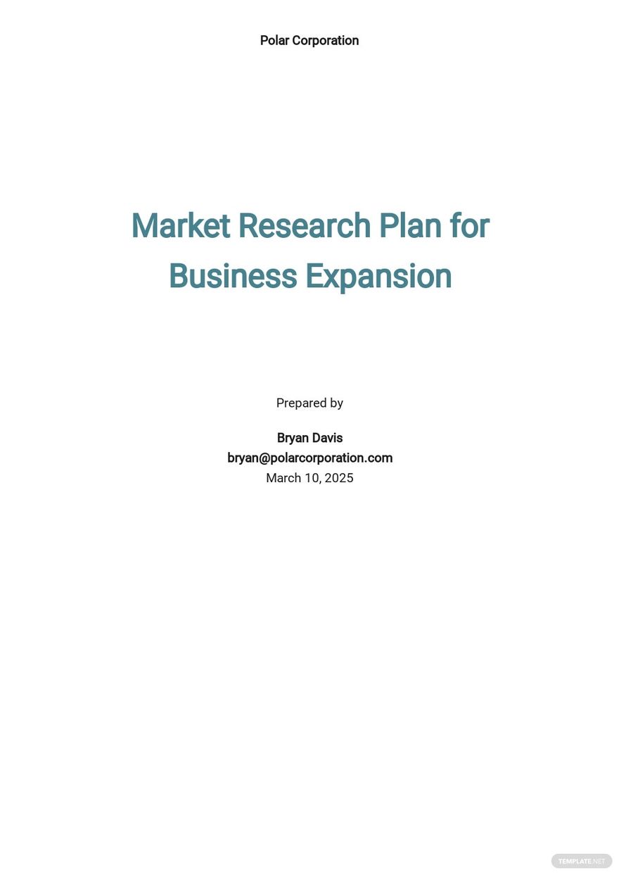 how to make a research business plan