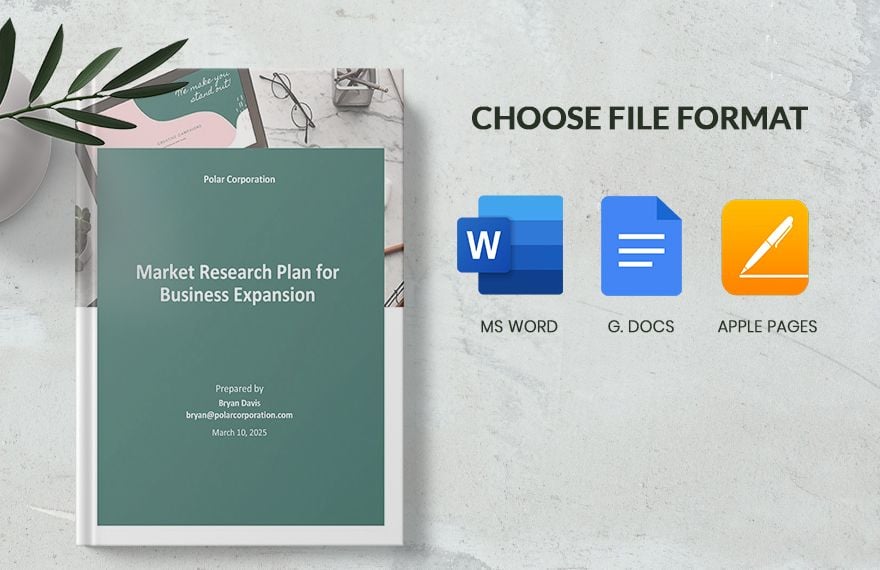 Research Business Plan Template