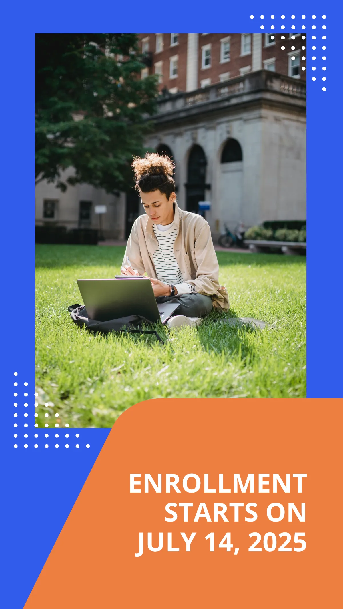 Free University Promotion Instagram Story Template to Edit Online