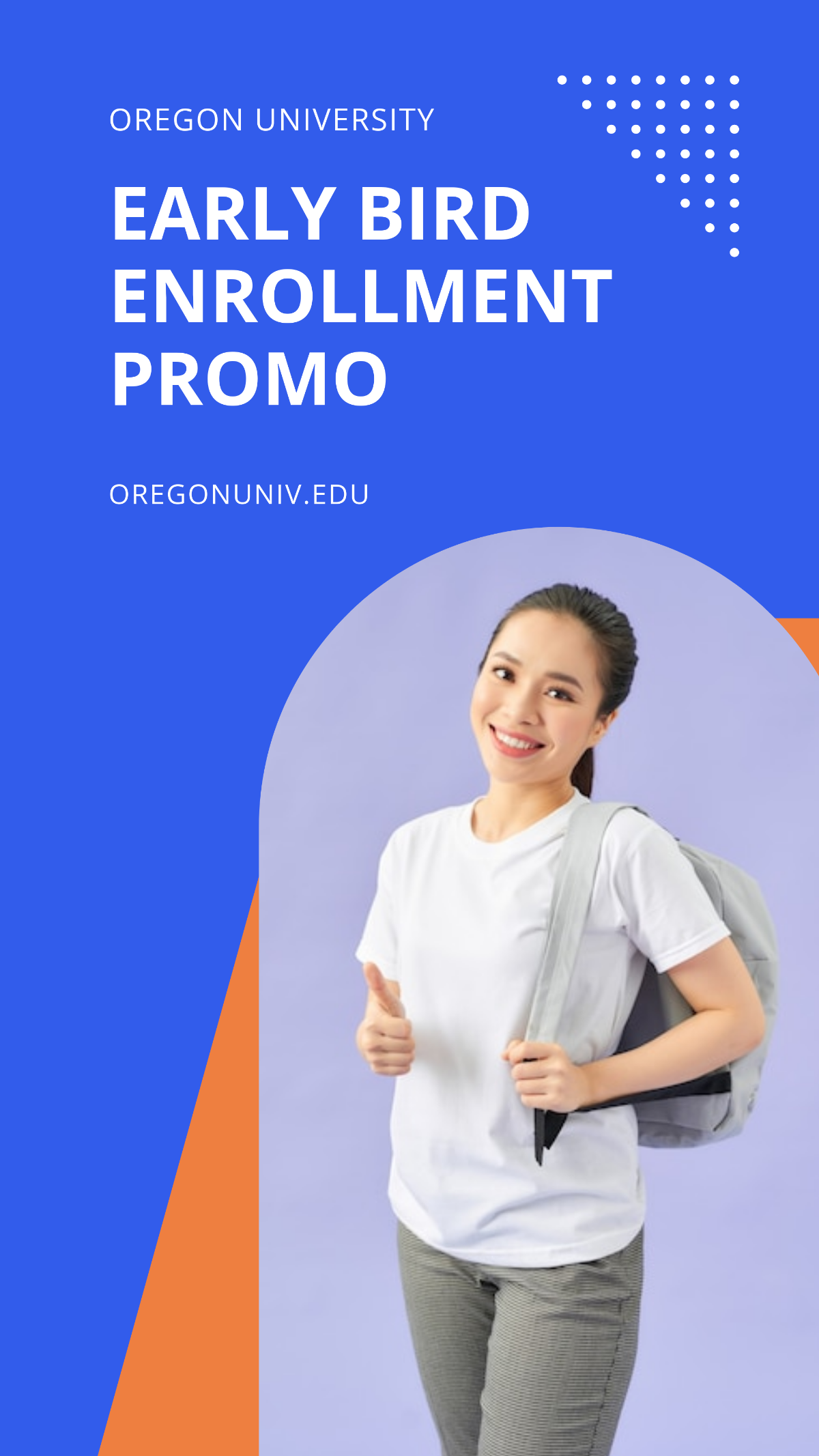 Free University Promotion Instagram Story Template