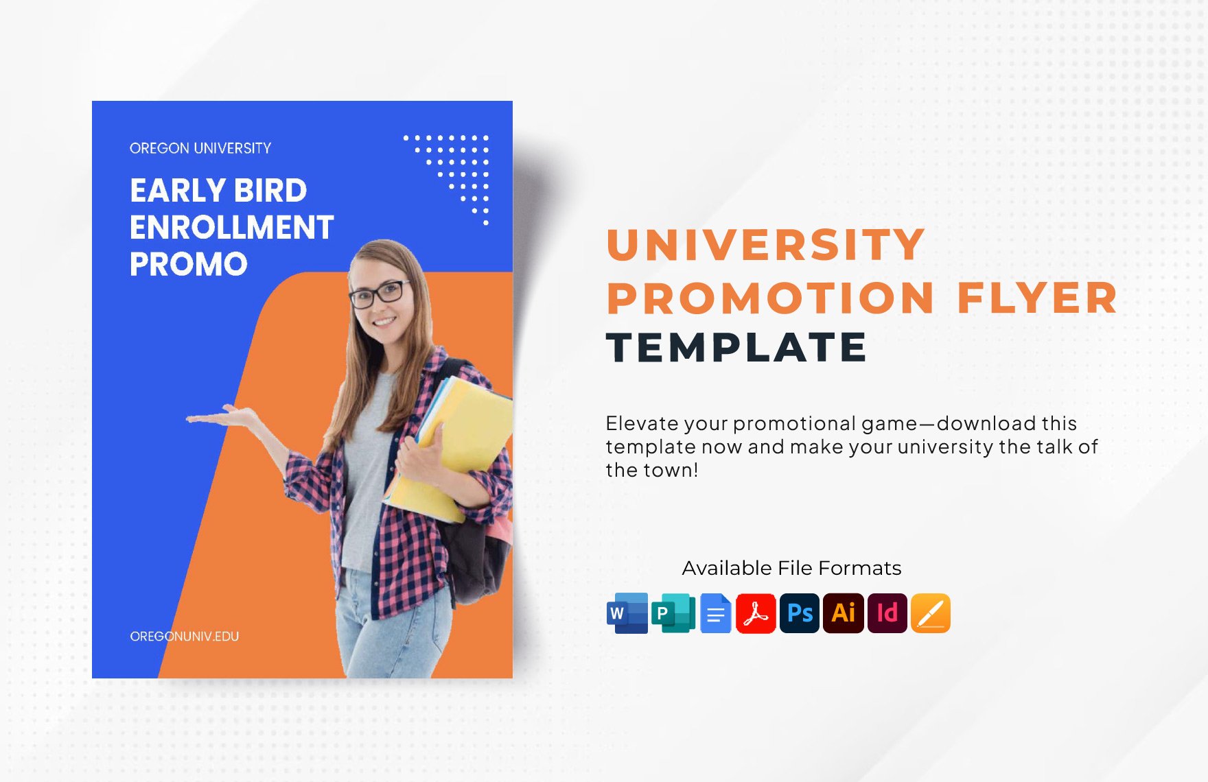 University Promotion Flyer Template
