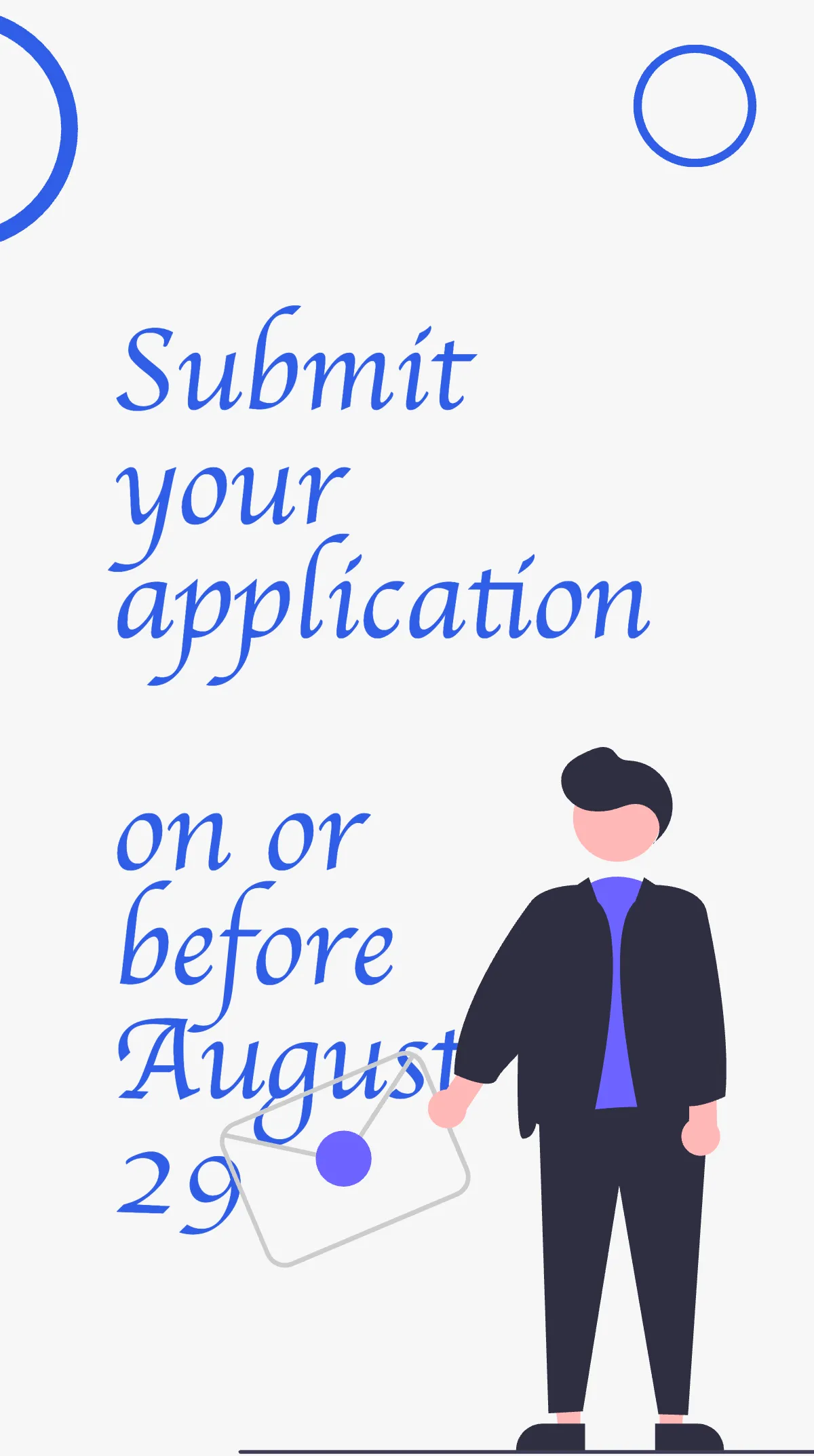 Free University Scholarship Program Instagram Story Template to Edit Online