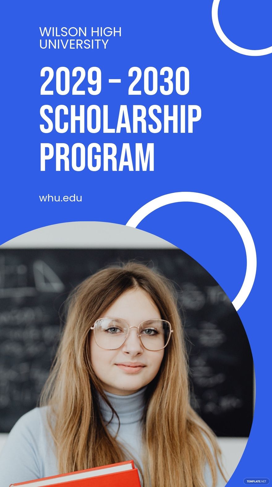 Free University Scholarship Program Instagram Story Template