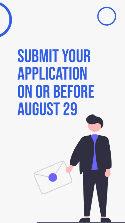 Free University Scholarship Program Instagram Story Template to Edit Online