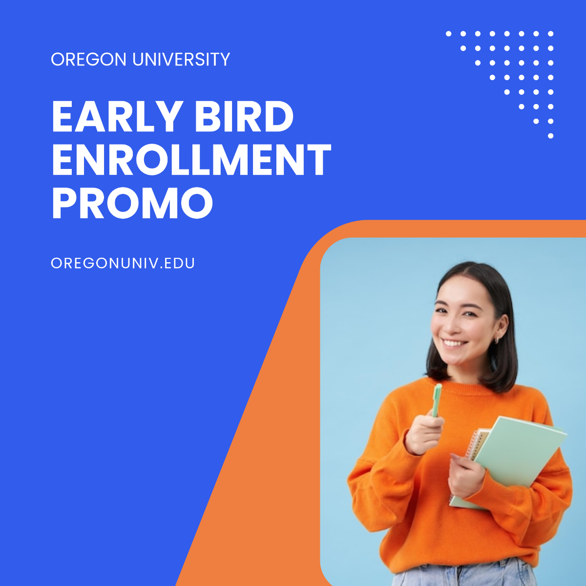 Free University Promotion Instagram Post Template