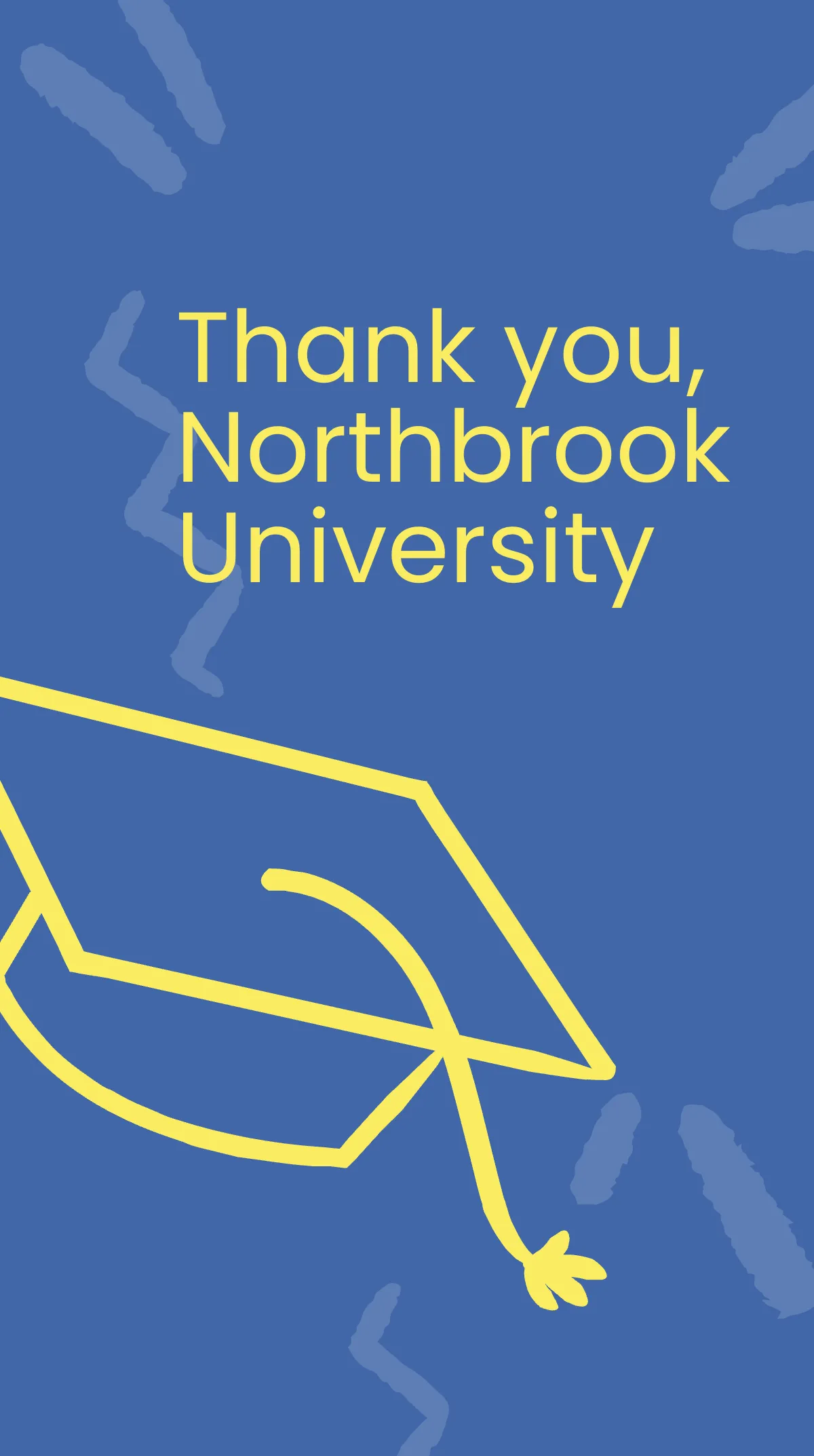 Free College Graduate Instagram Story Template to Edit Online