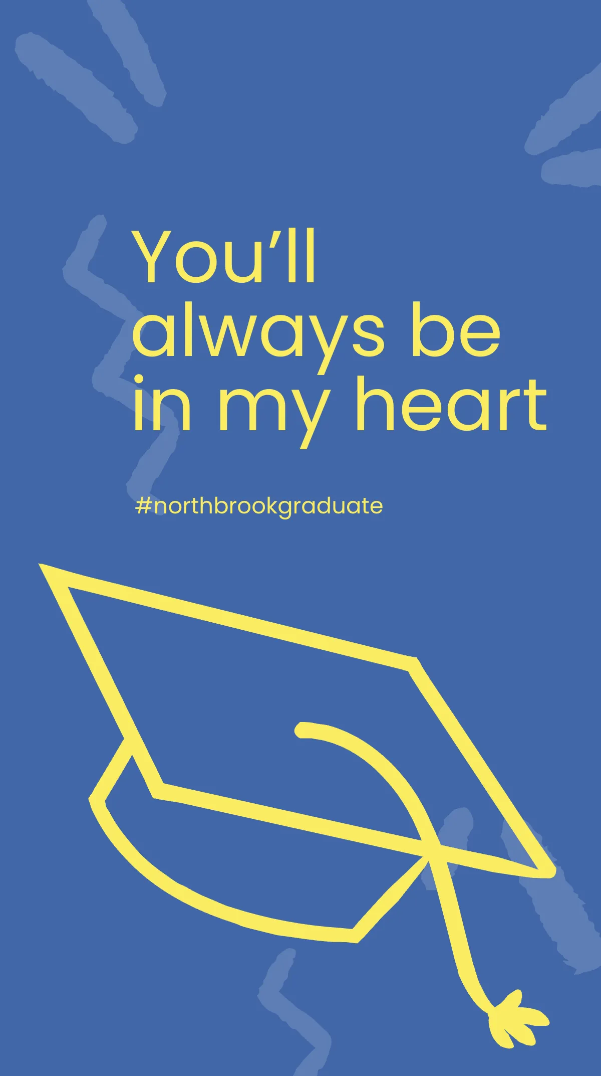 Free College Graduate Instagram Story Template to Edit Online