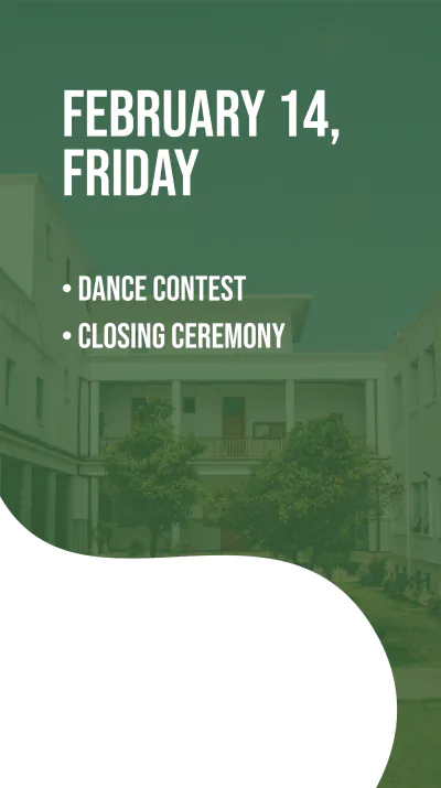 Free University Event Instagram Story Template to Edit Online