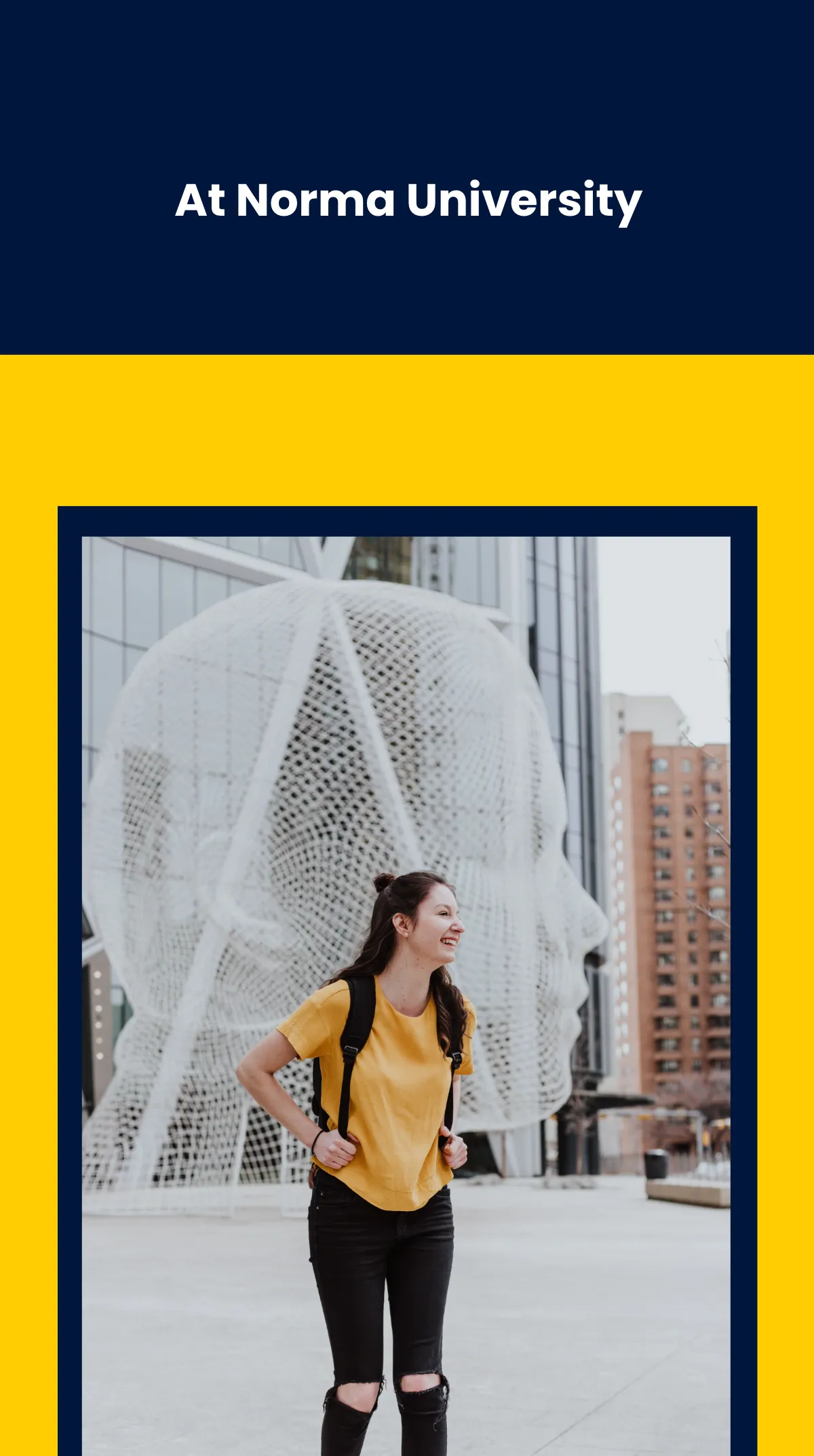 Free University Advertisement Instagram Story Template to Edit Online