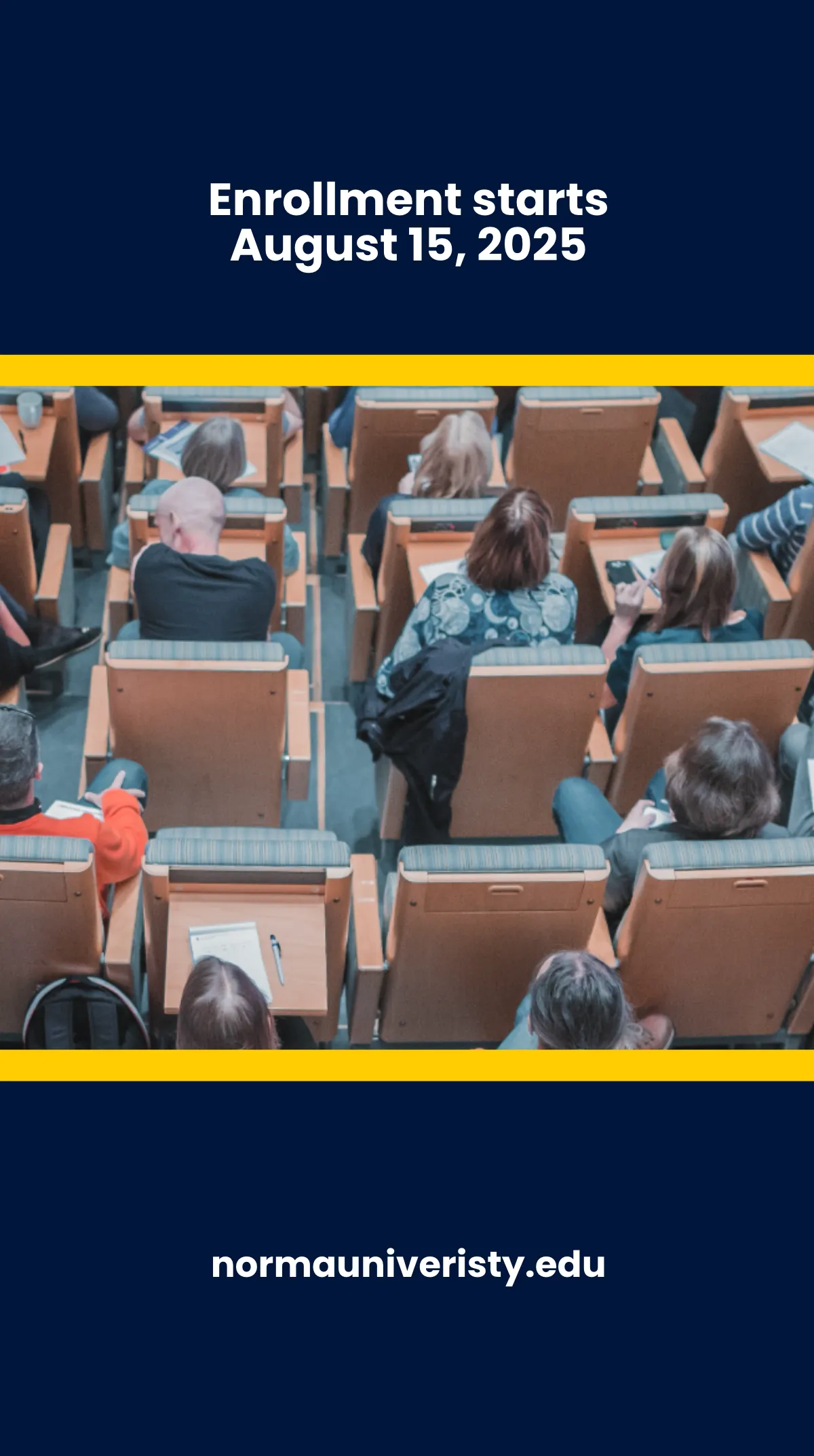 Free University Advertisement Instagram Story Template to Edit Online