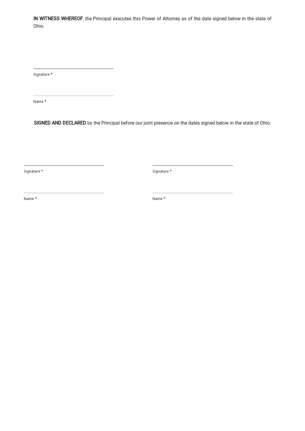 Vehicle Sale Power of Attorney Template - Word | Google Docs