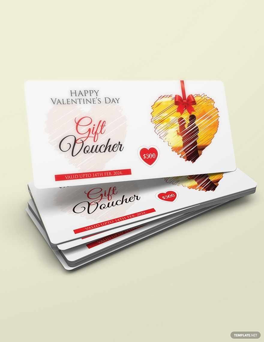 Free Valentine's Day Gift Coupon Template
