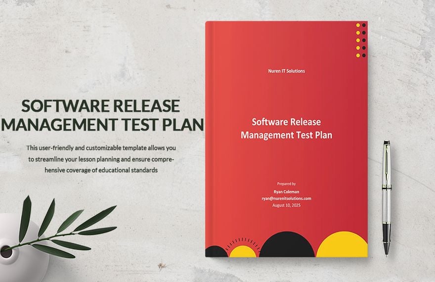 Release Test Plan Template