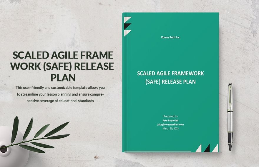 Safe Release Plan Template