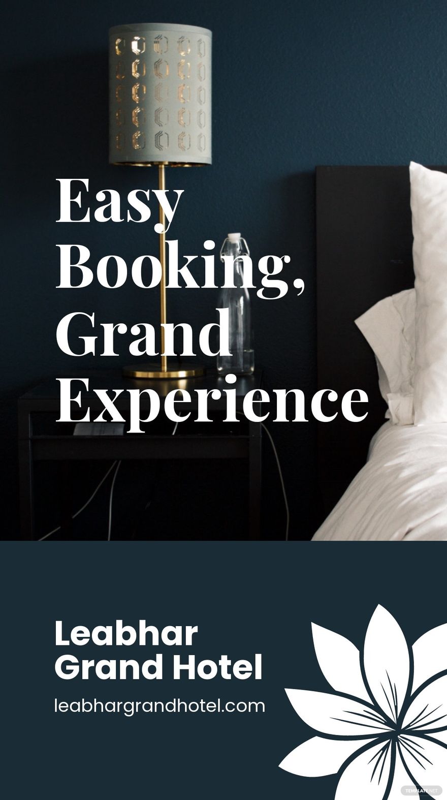 Free Hotel Booking Whatsapp Post Template