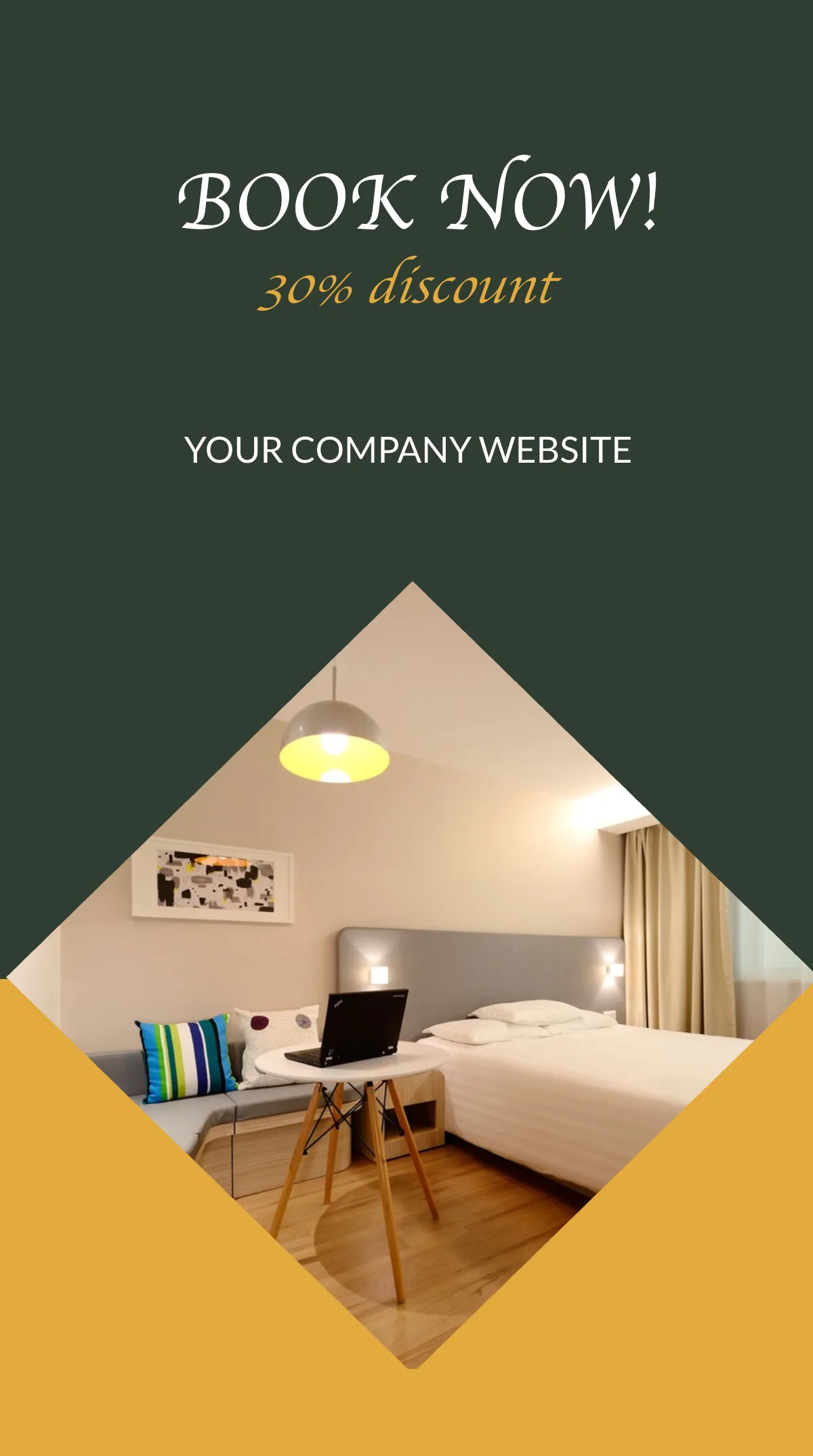 Free Hotel Promotion Instagram Story Template to Edit Online