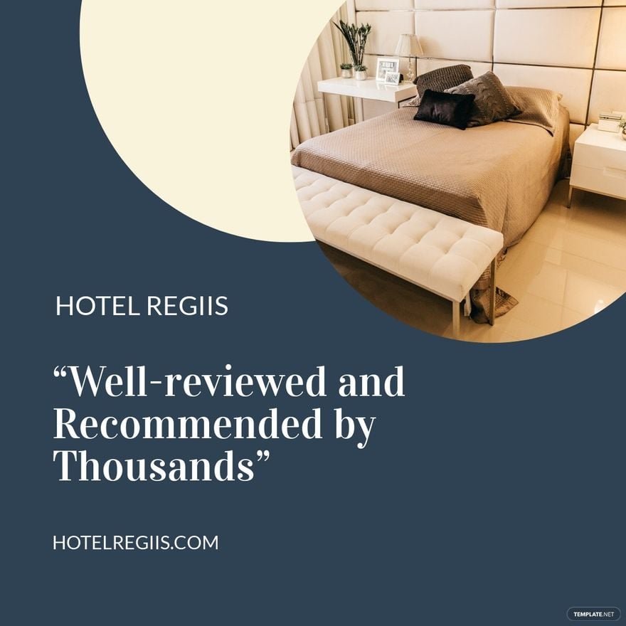 Free Hotel Recommendation Linkedin Post Template