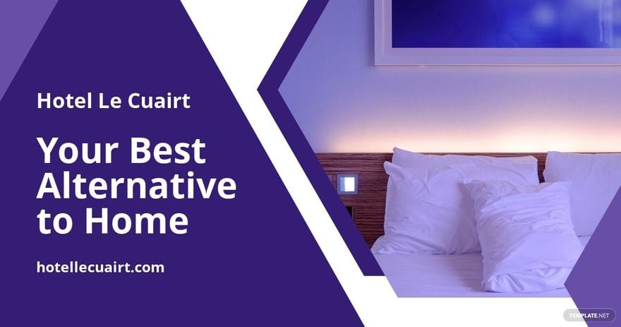 Free Hotel Advertisement Facebook Post Template