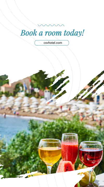 Free Modern Hotel Instagram Story Template to Edit Online