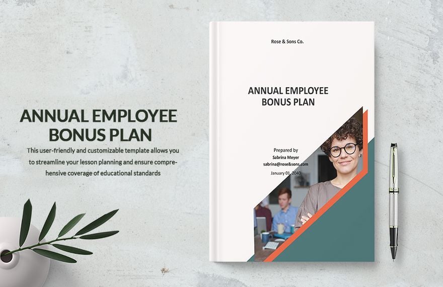 Annual Employee Bonus Plan Template