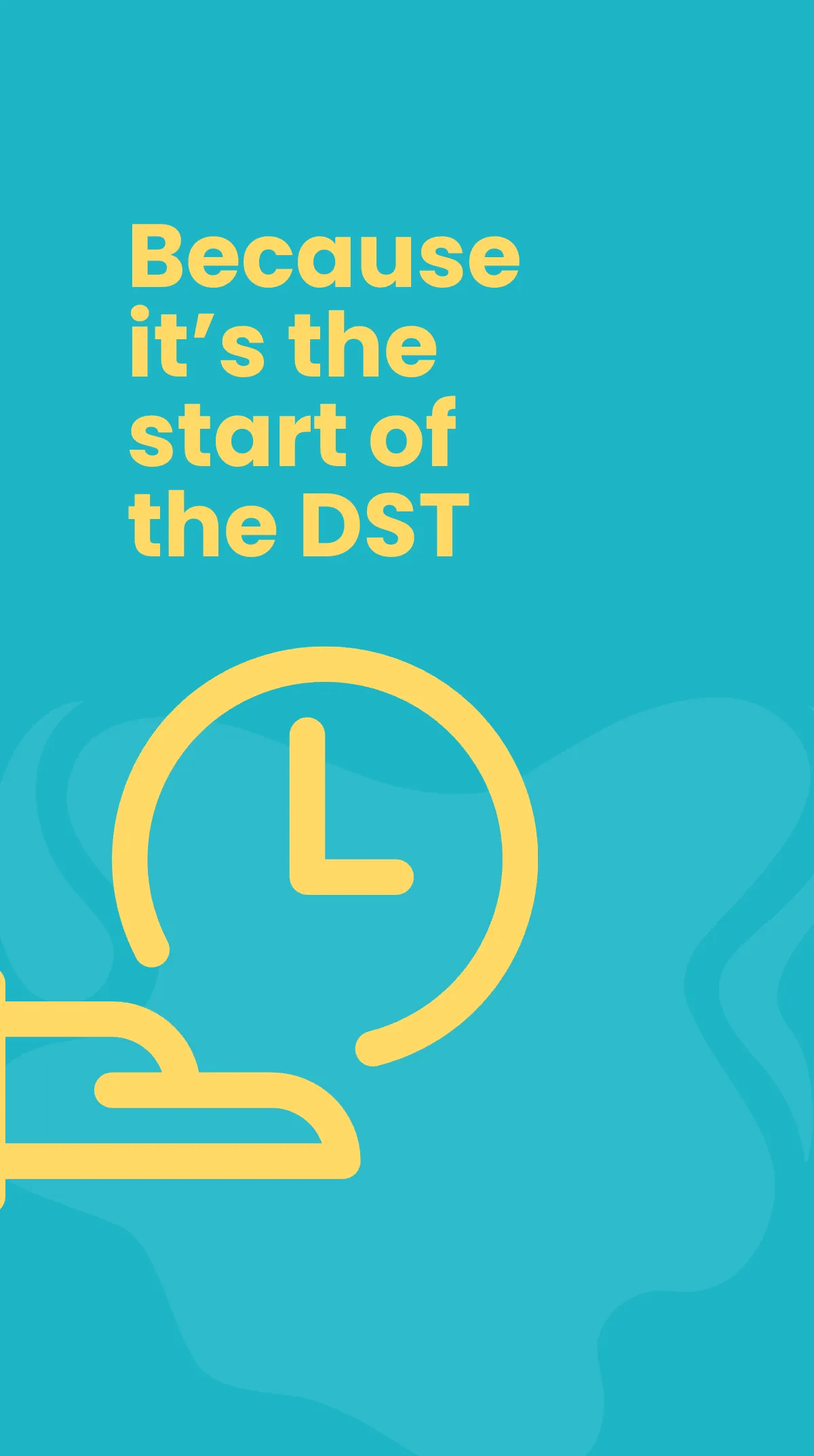 Free Spring Forward Daylight Saving Instagram Story Template to Edit Online