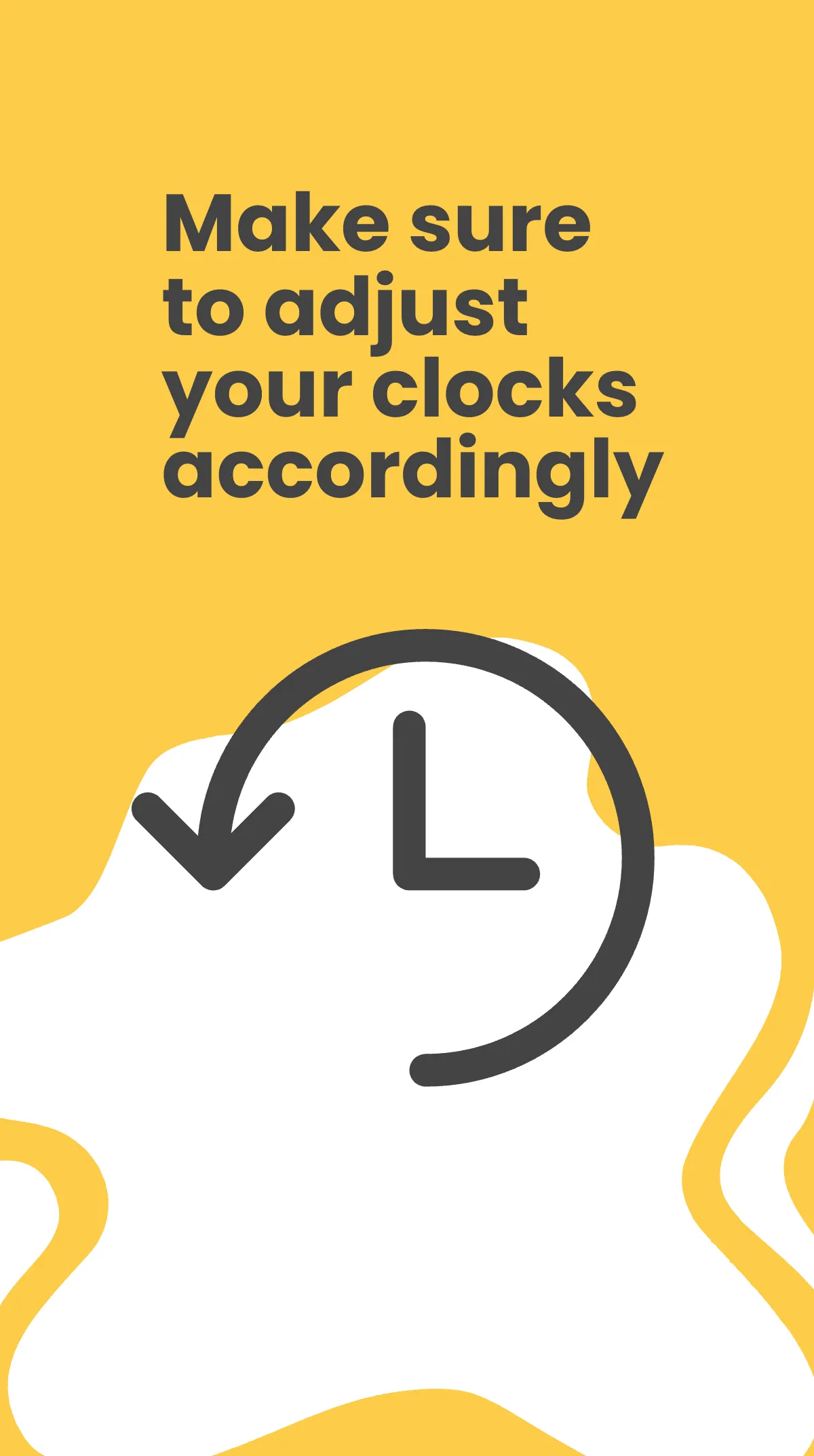 Free Daylight Saving Ends Instagram Story Template to Edit Online