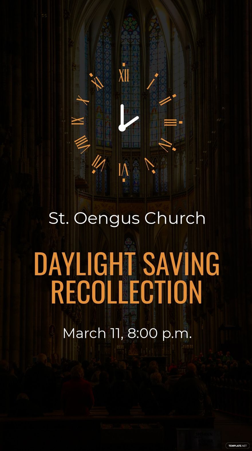 Daylight Saving Church Instagram Story