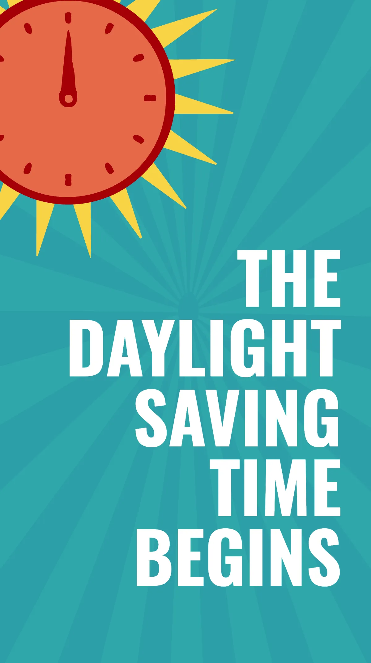 Free Daylight Saving Reminder Instagram Story Template to Edit Online