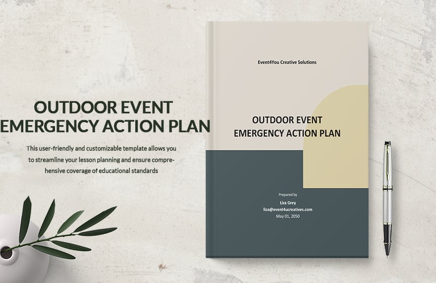 Event Emergency Action Plan Template