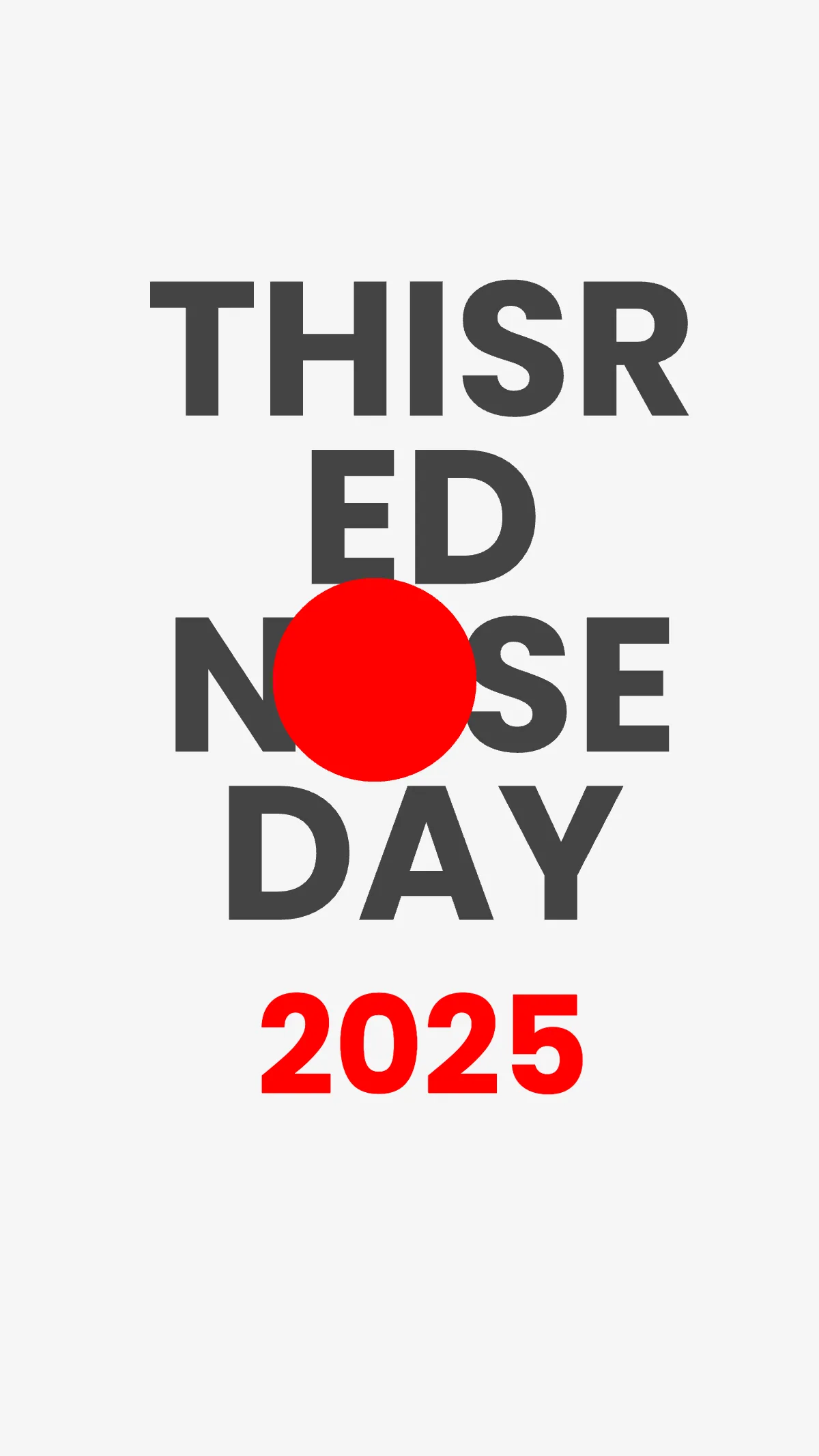 Free Red Nose Day Fundraising Instagram Story Template to Edit Online