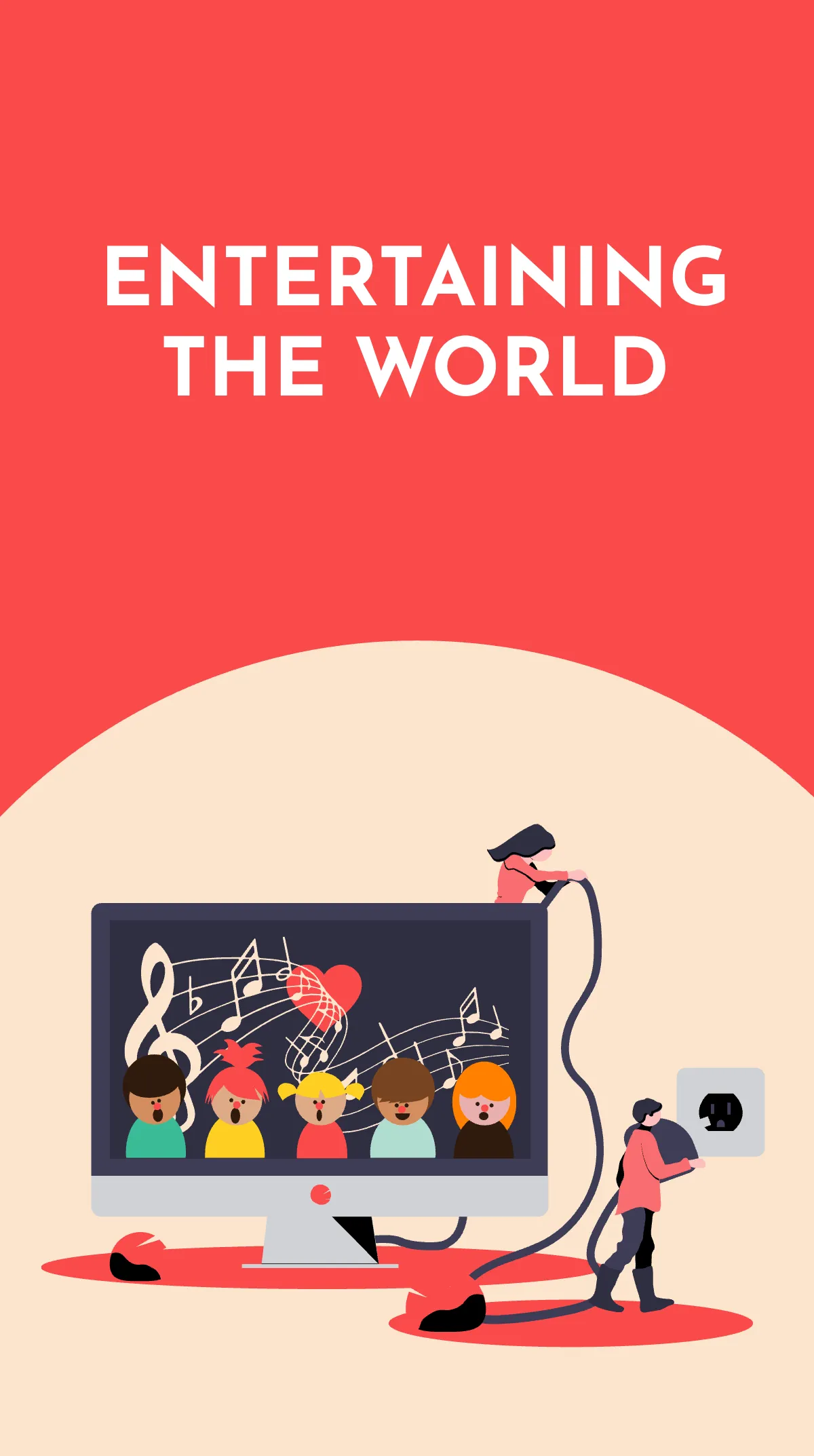 Free Red Nose Day Event Instagram Story Template to Edit Online