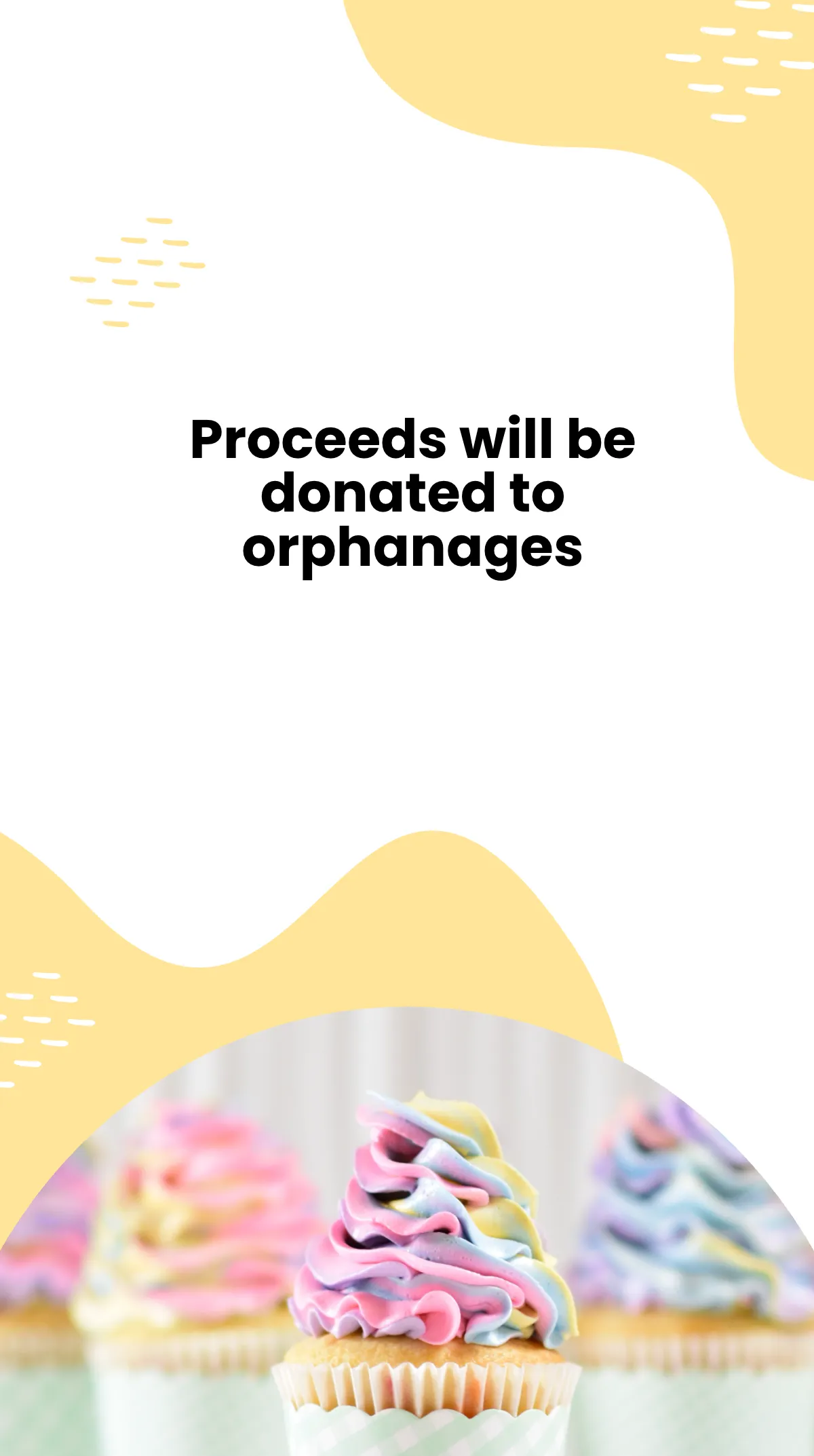 Free Bake Sale Instagram Story Template to Edit Online