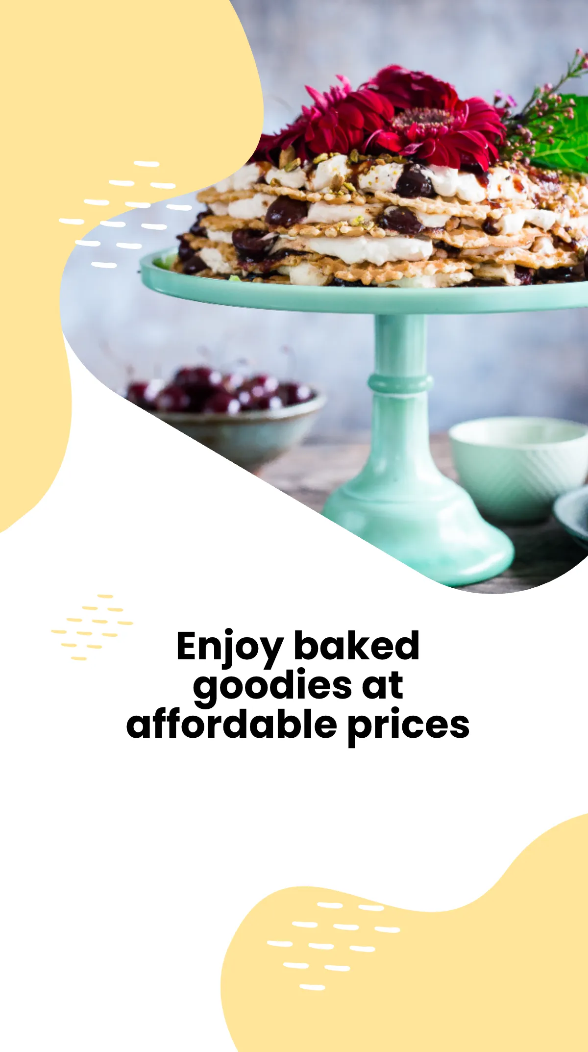 Free Bake Sale Instagram Story Template to Edit Online