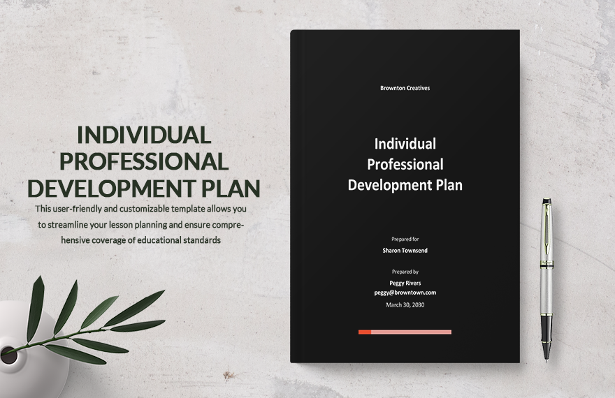 Individual Professional Development Plan Template