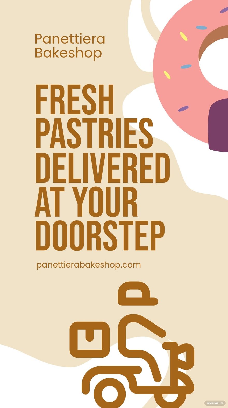 Bakery Delivery Services Instagram Story Template