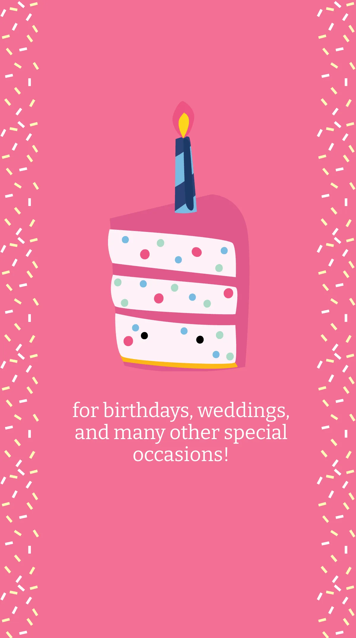 Free Cake Shop Instagram Story Template to Edit Online