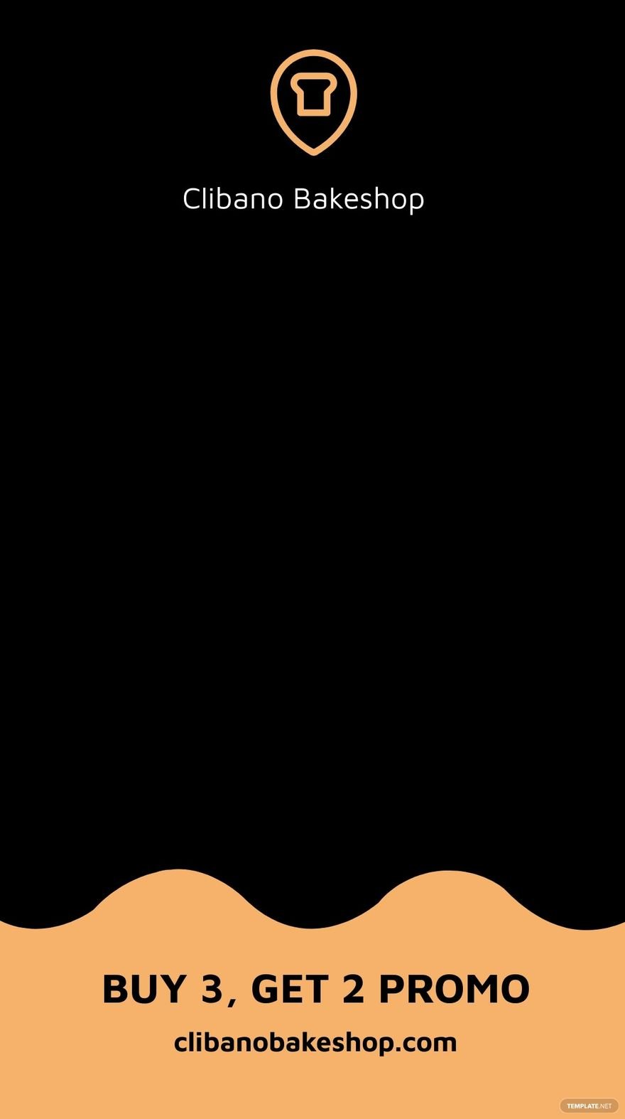 Free Bakery Business Promotion Snapchat Geofilter Template