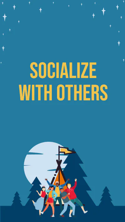 Free Camping Program Instagram Story Template to Edit Online