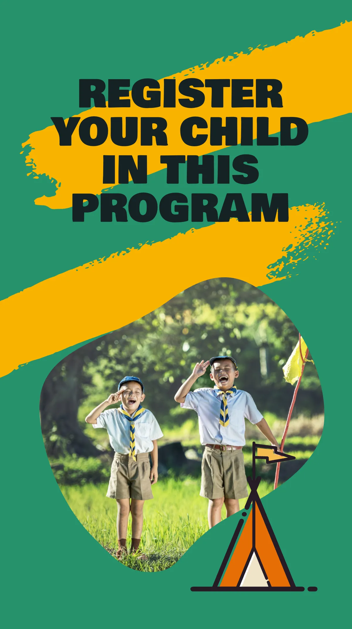 Free Kids Summer Camp Instagram Story Template to Edit Online