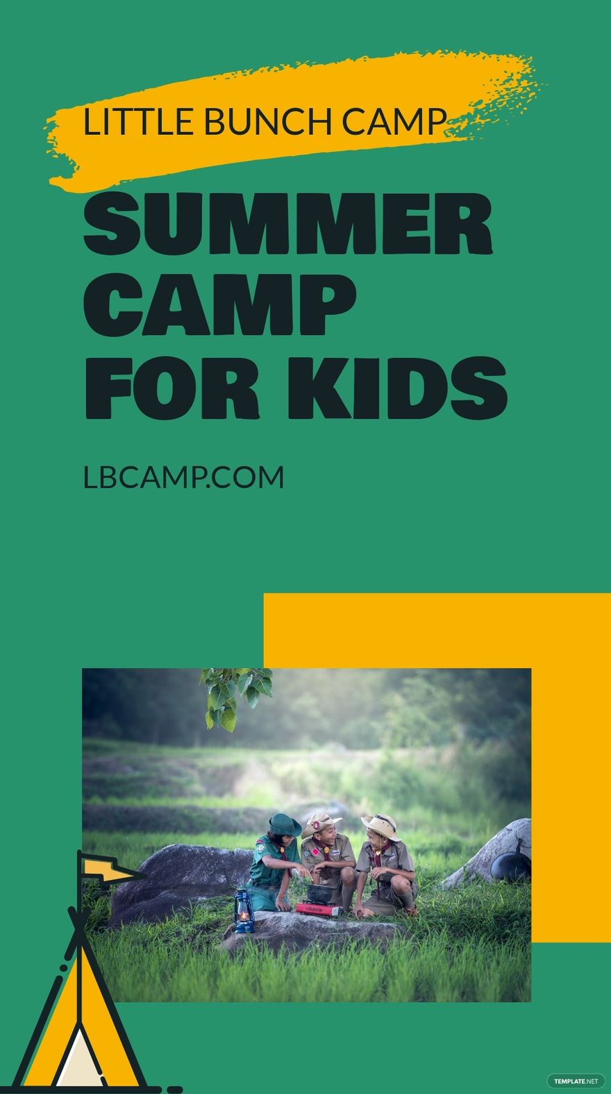 Kids Summer Camp Instagram Story Template