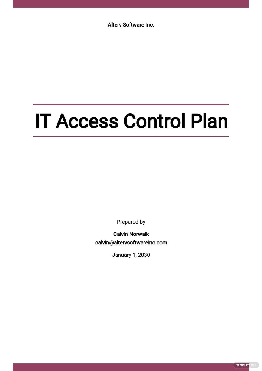 Access Plans Templates Word Format Free Download Template Net