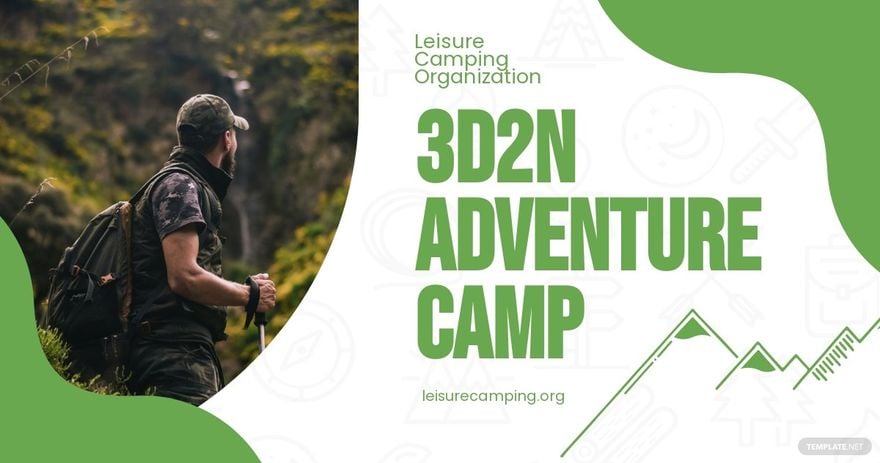 Adventure Camp Facebook Post Template.jpe