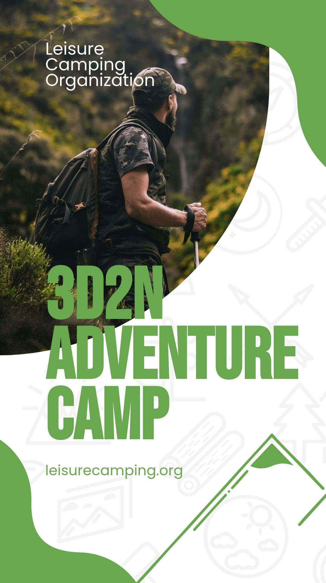 Adventure Camp Instagram Story Template