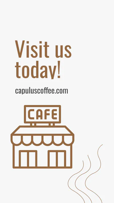Free Coffee Shop Advertisement Instagram Story Template to Edit Online