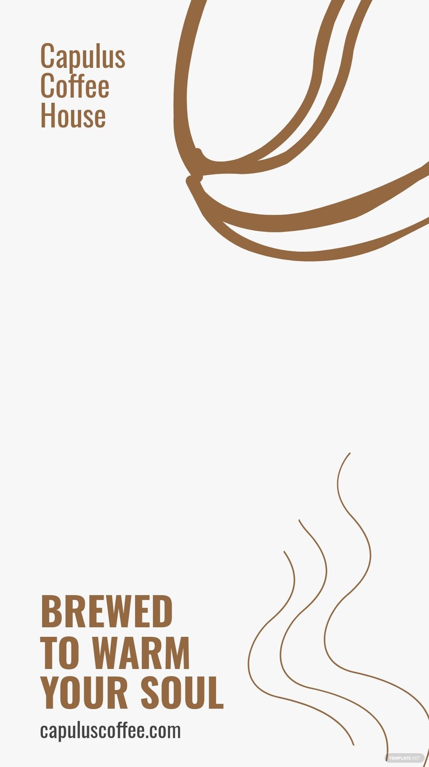 Coffee Shop Advertisement Snapchat Geofilter Template