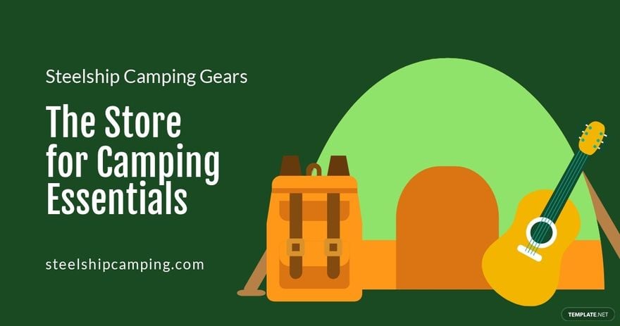 Camping Essentials Facebook Post Template.jpe