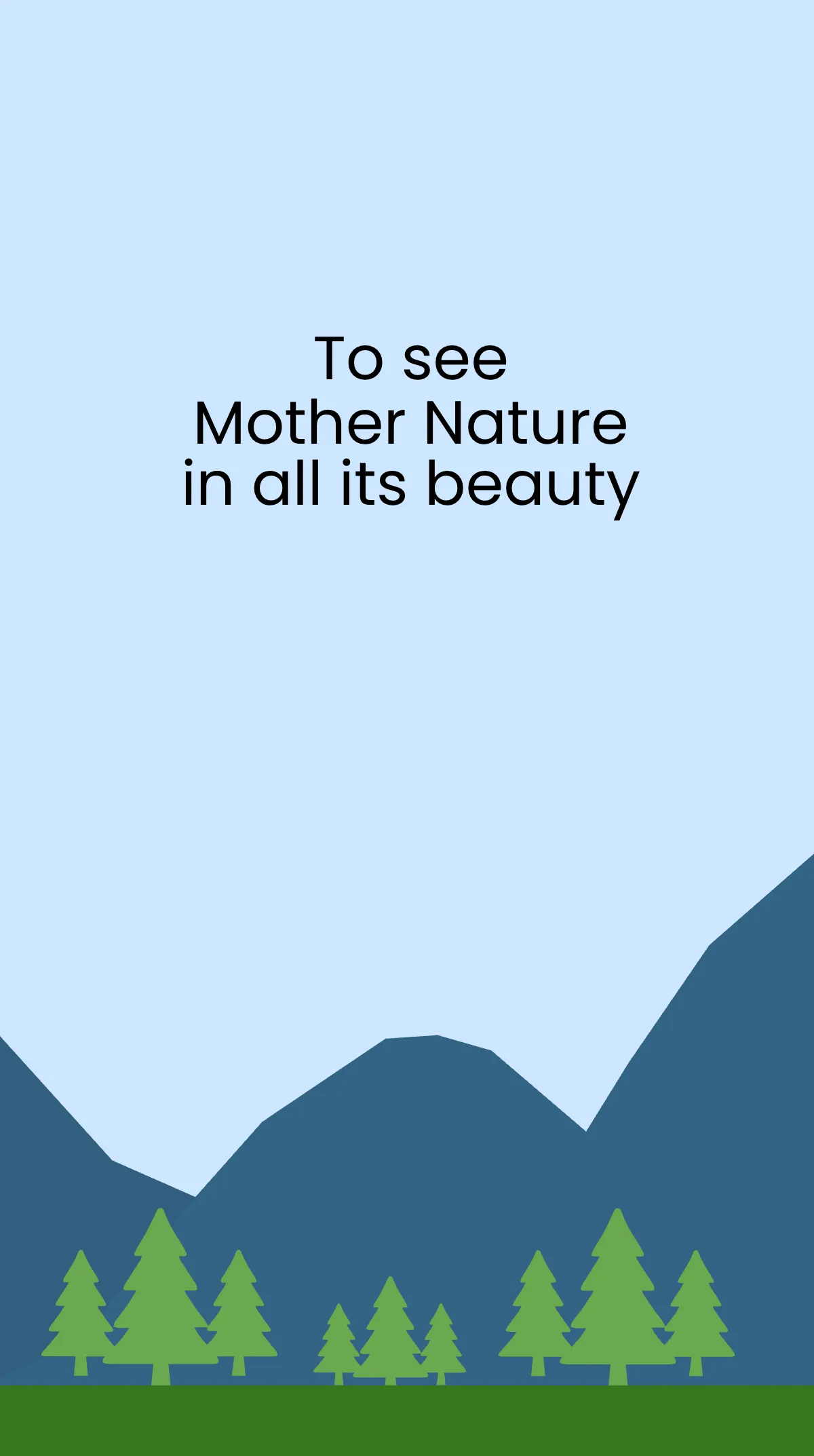 Free Nature Camping Instagram Story Template to Edit Online